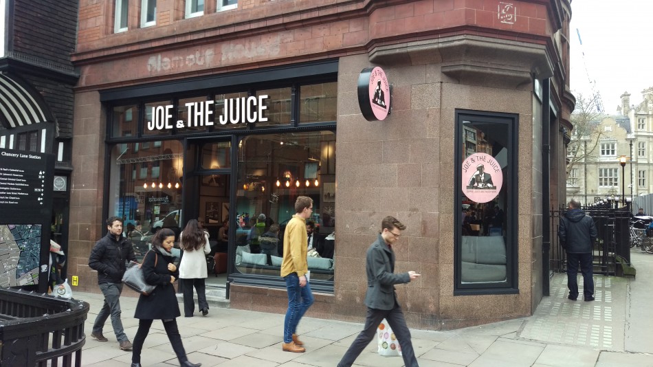 Union act for the Landlord of 335 High Holborn in letting to Joe & The Juice